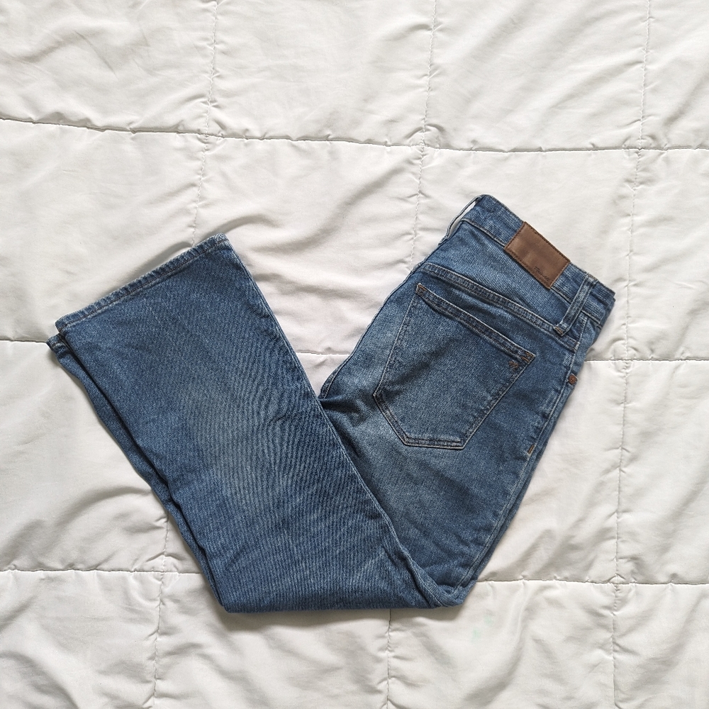 Madewell Curvy Cali Demi Boot Jeans